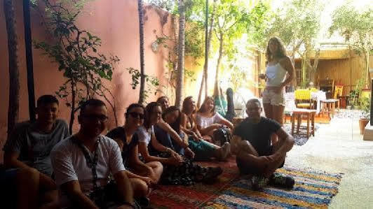 Hostel Villa Red City Marrakesch Exterior foto