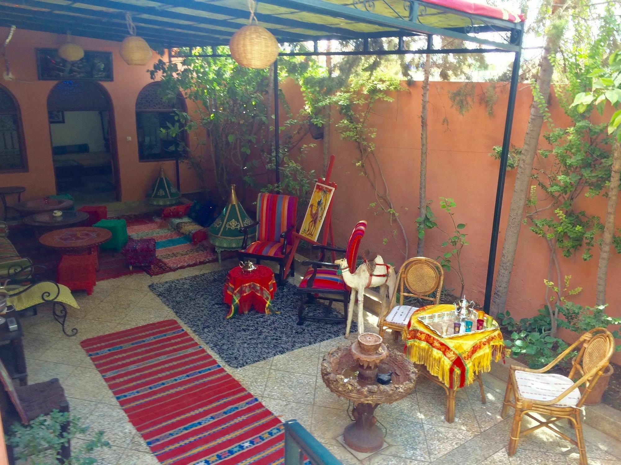 Hostel Villa Red City Marrakesch Exterior foto